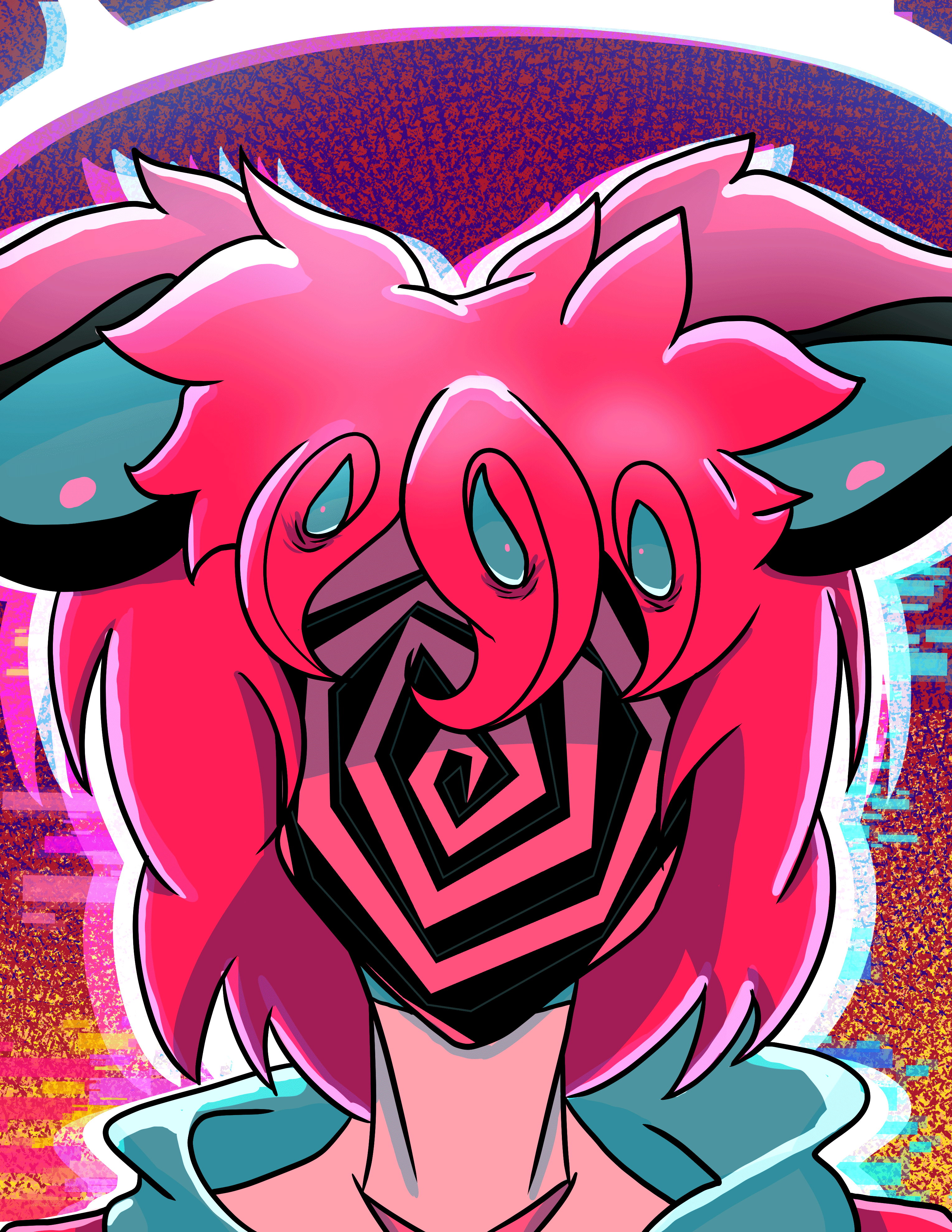 Seventh slide, my TTRPG character, Loeth.